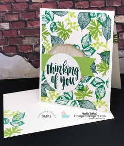Stampin up paper stacks