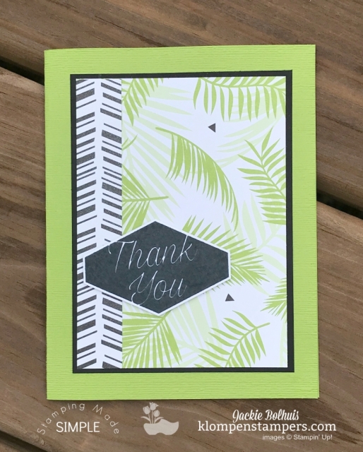 designer series paper Tropical Escape