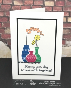 Stampin Up Varied Vases All Occasion Card