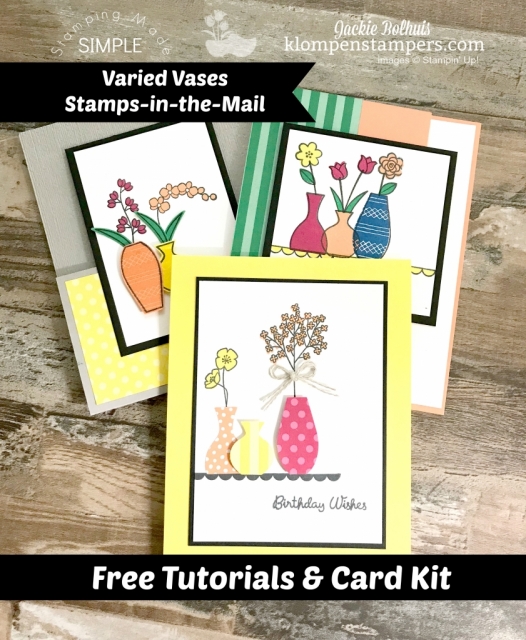 Stamps in the mail Jackie Bolhuis Klompen Stampers
