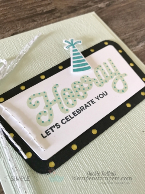 stampin up broadway birthday