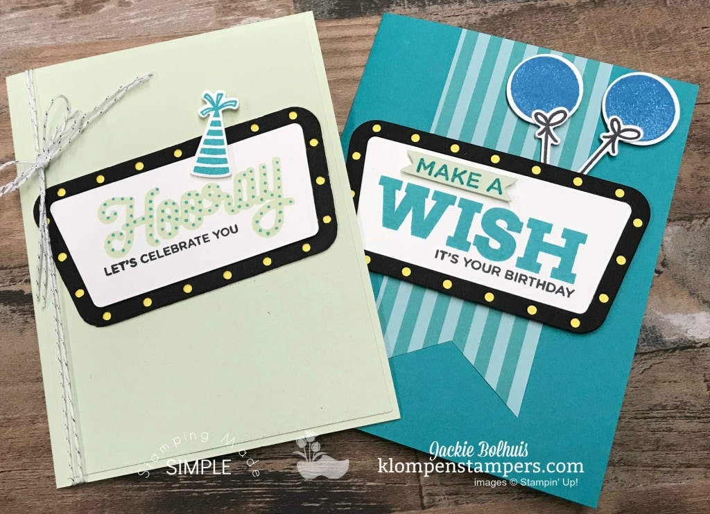 How to Make a Birthday Card Using Broadway Birthday Bundle