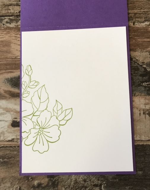 Stampin Up blended seasons and Stitched Seasons Framelits
