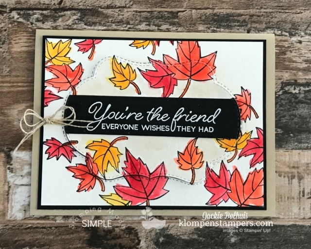 Quick and easy handmade cards with aqua painters watercolor technique