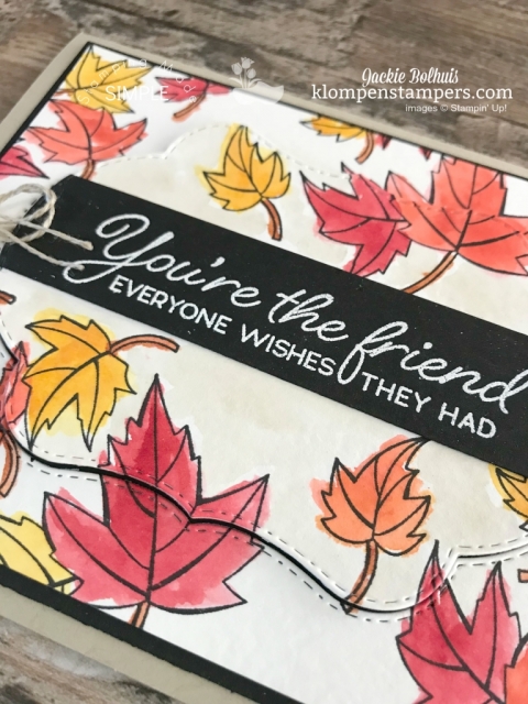 card design ideas with stampin up blended seasons watercoloring techniques