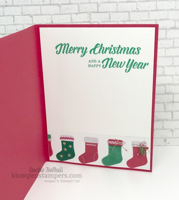 Inside card decorating
