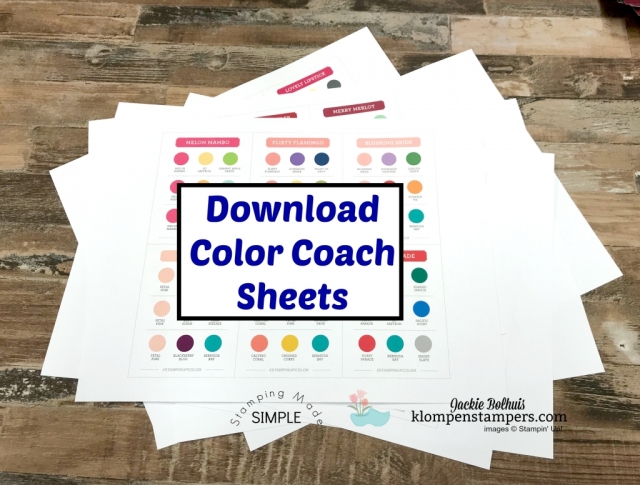 Stampin Up Colors