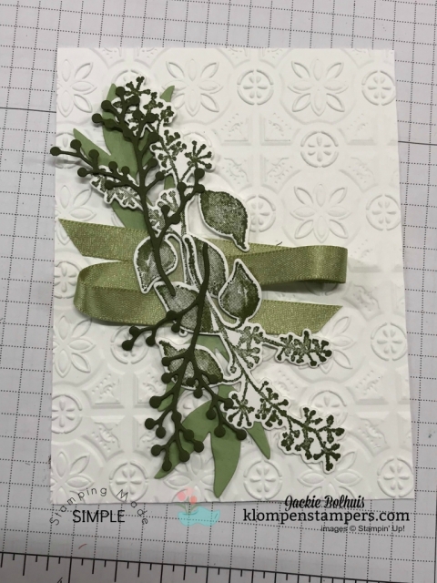 Card Design Ideas and Die Cut tips with Jackie Bolhuis, Klompen Stampers