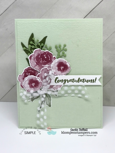 Stampin' Up! All Occasion Cards with First Frost bundle.