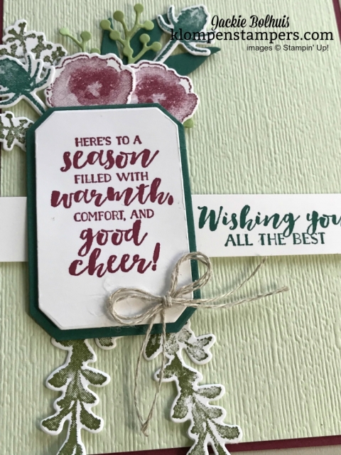 First Frost by Stampin' Up! Makes layering die cuts so fun!