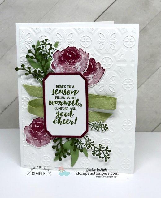 First Frost bundle- Card design ideas by Jackie Bolhuis, Klompen Stampers