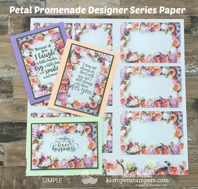 petal promenade designer series paper