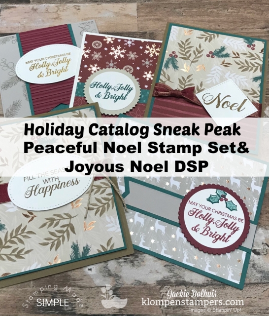Handmade cards by Jackie Bolhuis Klompen Stampers