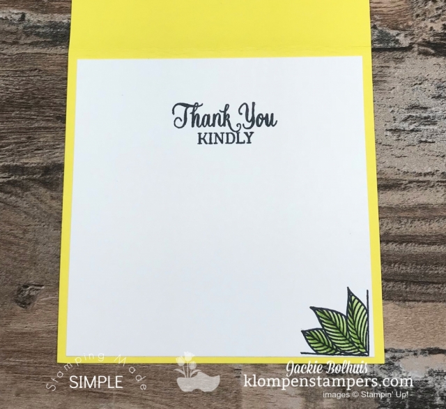 Thank you card ideas