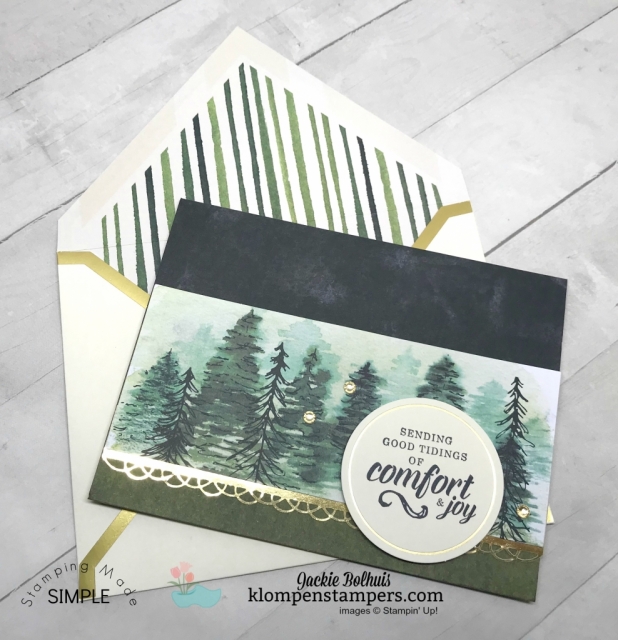 How to make a greeting card with paper? Join Jackie Bolhuis with Klompen Stampers for full tutorials