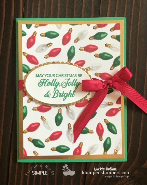Easy Christmas Cards by Jackie Bolhuis, Klompen Stampers has 4 cards to share today featuring the Stampin' Up! Dashing Deer Stamp set. #cardmaking #greetingcards #stampinupcards #christmascards #jackiebolhuis #klompenstampers