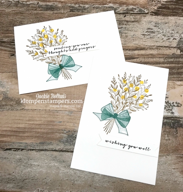 Got a great gift idea for you today these 6 Fast Greeting Cards Made With 'Wishing You Well' Stamp Set are quick and easy. Video Tutorial included!