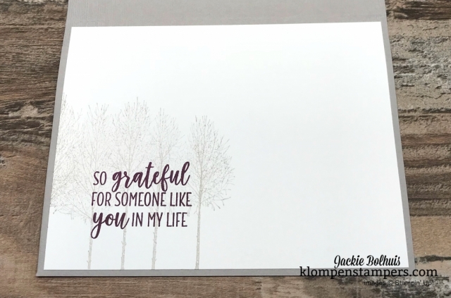 Card Tutorial with Jackie Bolhuis. Need quick greeting card design ideas for masculine cards? I've several to share with you today and even more ideas in the blog archives! #cardmaking #stampinupcards #jackiebolhuis #klompenstampers
