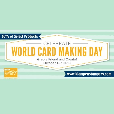 World Card Making Day Sale on Card Kits October 1-7, 2018 #cardmaking #jackiebolhuis #klompenstampers