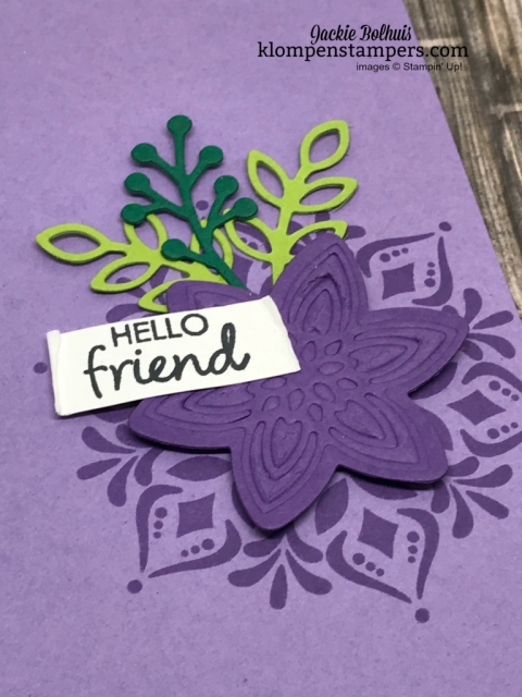 Emboss with dies? Yep! Learn how with this video tutorial by Jackie Bolhuis and while you’re at it come browse the many cardmaking ideas and video tutorials. Look for Klompen Stampers on the web, YouTube, and Pinterest. Tons of ideas for your next greeting cards or scrapbook pages. #cardmaking #greetingcards #stampinup #cardmakingtips #jackiebolhuis #klompenstampers