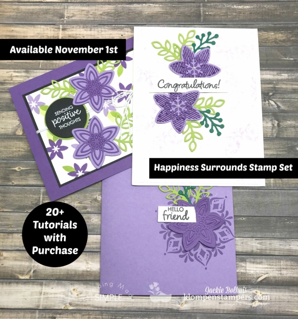 Snowflake Showcase: New Card Making Designs! From Christmas Cards to All Occasion cards these greeting cards and new stamp sets are loaded with fun. Jackie Bolhuis shares a video tutorial showing you lots of ideas made with this new set. Click to view. #greetingcards #cardmaking #stampinupcards #christmascards #jackie Bolhuis #klompenstampers