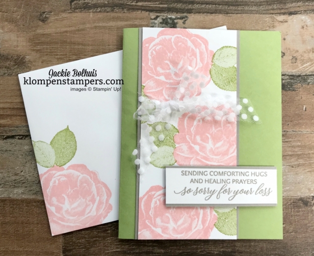 Any Occasion Cards made quick, easy, & beautifully. Join Jackie Bolhuis with Klompen Stampers for this step by step card making tutorial. #greetingcards #cardmaking #stampinupcards #jackiebolhuis #klompenstampers