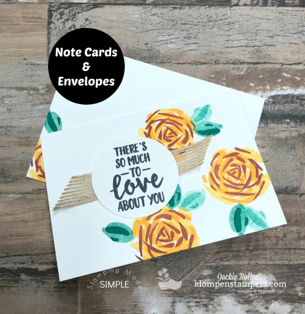 DIY Cardmaking: Size Options and Samples to share-Numerous cards made with one stamp set but different cuts for sizing. Follow me in this step by step video tutorial. Other handmade card ideas on the blog. www.klompenstampers.com #cardmaking #greetingcards #stampinupcards #jackiebolhuis #klompenstampers
