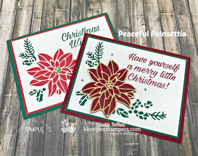2 Ways to Use the Same Die in Cardmaking- Jackie Bolhuis teaches you 2 ways to use the same die to make 2 different handmade cards. Lots of die cutting tips and tricks offered too. For tutorial and other cardmaking ideas visit www.klompenstampers.com- Look for the November 9, 2018 post. #cardmaking, #greetingcards, #christmascards, #jackiebolhuis, #klompenstampers,