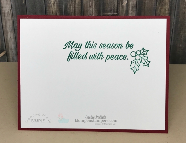 2 Ways to Use the Same Die in Cardmaking- Jackie Bolhuis teaches you 2 ways to use the same die to make 2 different handmade cards. Lots of die cutting tips and tricks offered too. For tutorial and other cardmaking ideas visit www.klompenstampers.com- Look for the November 9, 2018 post. #cardmaking, #greetingcards, #christmascards, #jackiebolhuis, #klompenstampers,