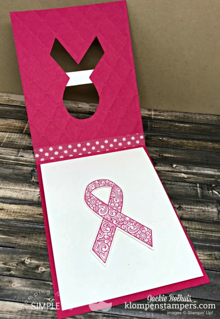 Encouragement Card & Thinking of you Card Video Tutorial with Jackie Bolhuis. -www.klompenstampers.com-October 24, 2018 post. Learn how to make this window card as well as find plenty of other card making design ideas! #cardmaking #greetingcards #stampinupcards #jackiebolhuis #klompenstampers