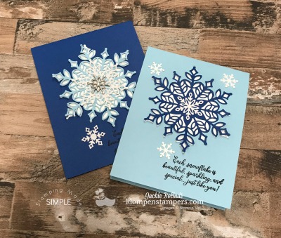 DIY: 2 handmade cards video tutorial. Learn how to make these two fabulous greeting cards. If you love handmade card designs that serve multiple uses like congratulations cards, thank you cards, thinking of you cards, Christmas cards, etc. then this is the perfect tutorial for you! #cardmaking #greetingcards #stampinupcards #jackiebolhuis #klompenstampers