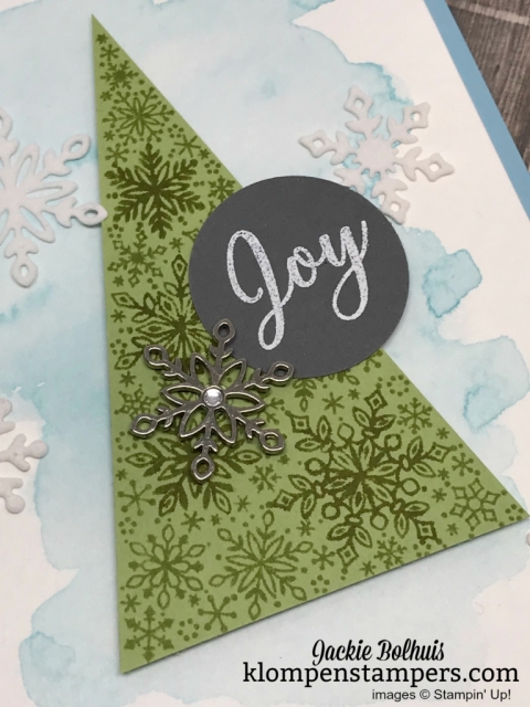 Learn how to make a watercolor wash with this video tutorial, as well as how to use your Stamparatus, or favorite stamp positioning tool, to get some depth to your stamped images. Jackie Bolhuis-Klompen Stampers-www.klompenstampers.com #cardmaking #greetingcards #stampinupcards #JackieBolhuis #KlompenStampers
