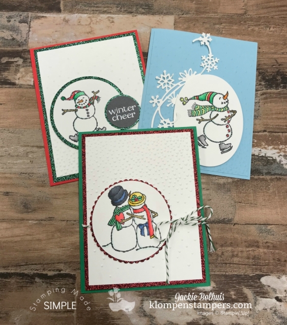 Handmade-snowmen-cards-by-jackie-bolhuis