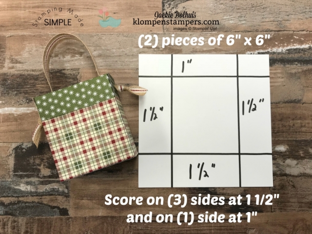 DIY Gift Bags Template