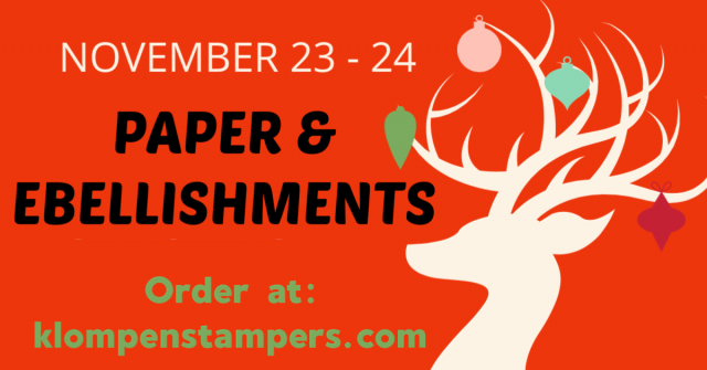 Stampin' Up! Sale Announcement 48 Hr sale paper and embellishments