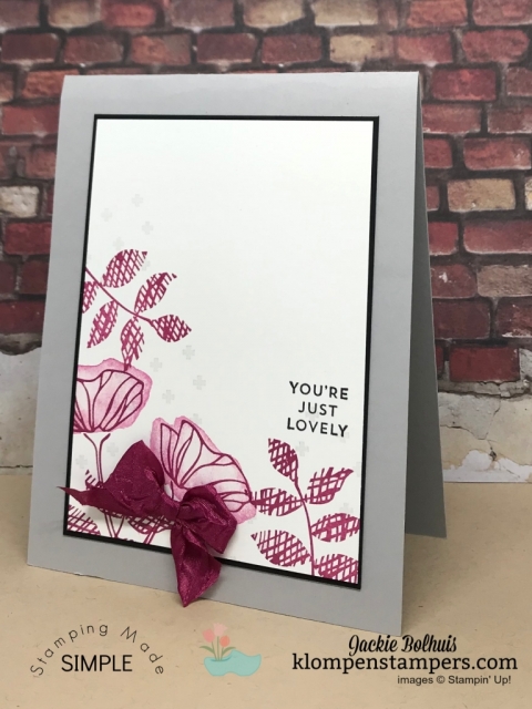Handmade cards by Jackie Bolhuis