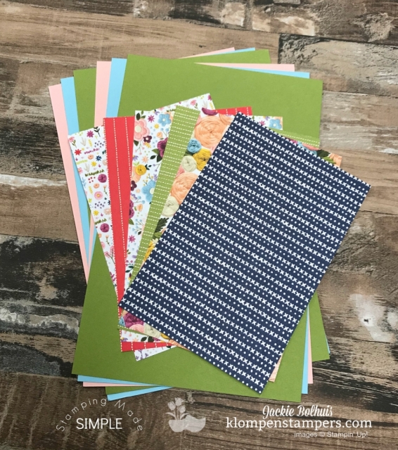 Stampin Up 2019 Occasions Catalog paper Share by Jackie Bolhuis, Klompen Stampers