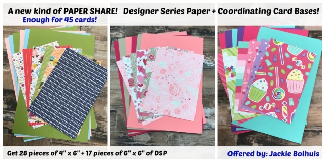 Stampin Up 2019 Occasions Catalog Paper Share by Jackie Bolhuis