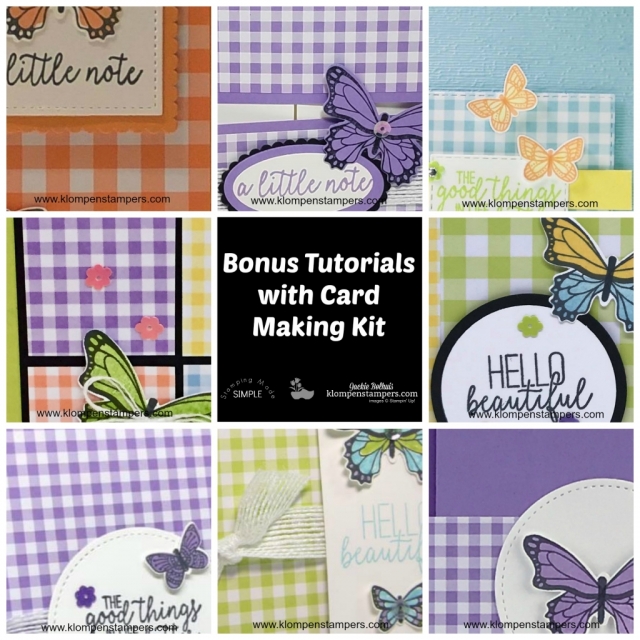 Card Making Kits Butterfly Gala with Jackie Bolhuis