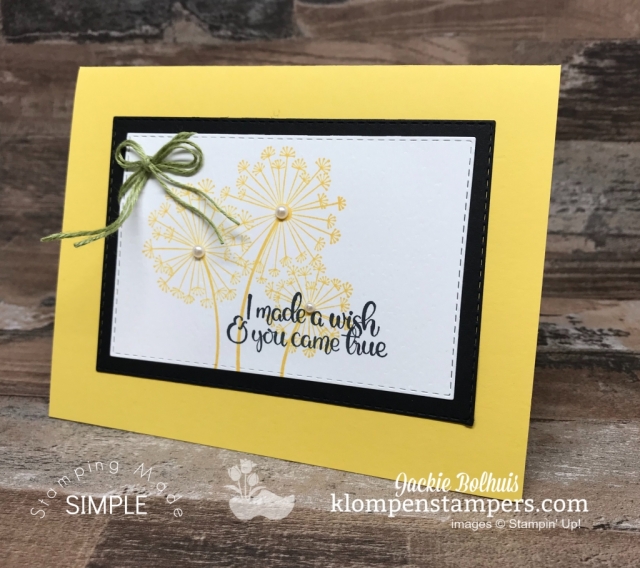 Dandelion-Card-Handmade-Card-Rectangle-Stitched-Framelits