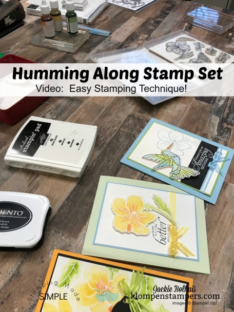 3-Stunning-Watercolor-Greeting-Cards-Humming-Along-Stamp 3-Stunning-Watercolor-Greeting-Cards-Humming-Along-Stamp