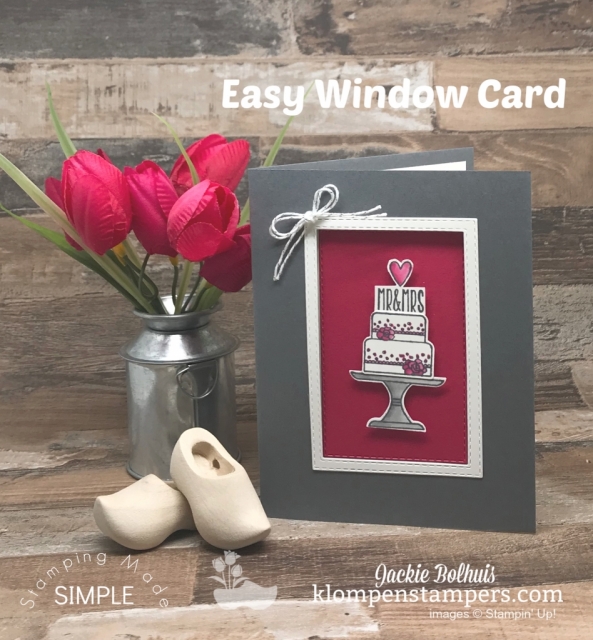 Easy-Handmade-Wedding-Card-Window-Card-Tutorial Easy-Handmade-Wedding-Card-Window-Card-Tutorial
