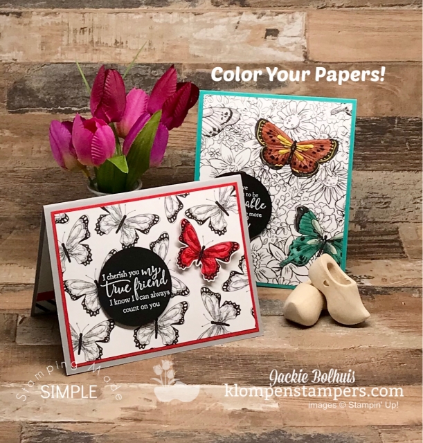 DIY-Greeting-Cards-with-Bright-Bold-Butterflies-by-Klompen-Stampers DIY-Greeting-Cards-with-Bright-Bold-Butterflies-by-Klompen-Stampers