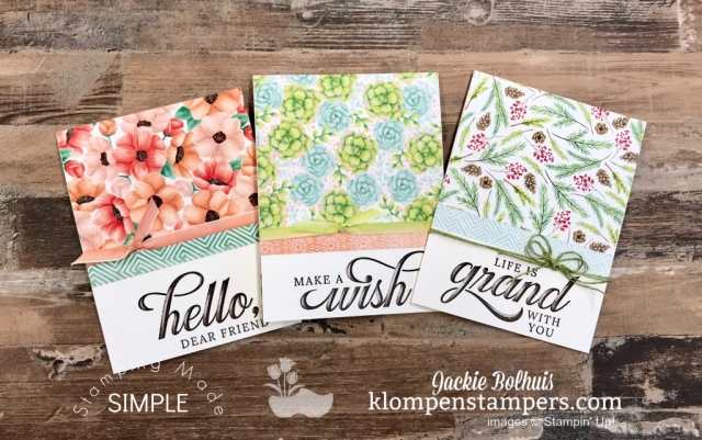 DIY Card Making All Occasions Cards made with Stampin Up Painted Seasons Bundle DIY Card Making All Occasions Cards made with Stampin Up Painted Seasons Bundle