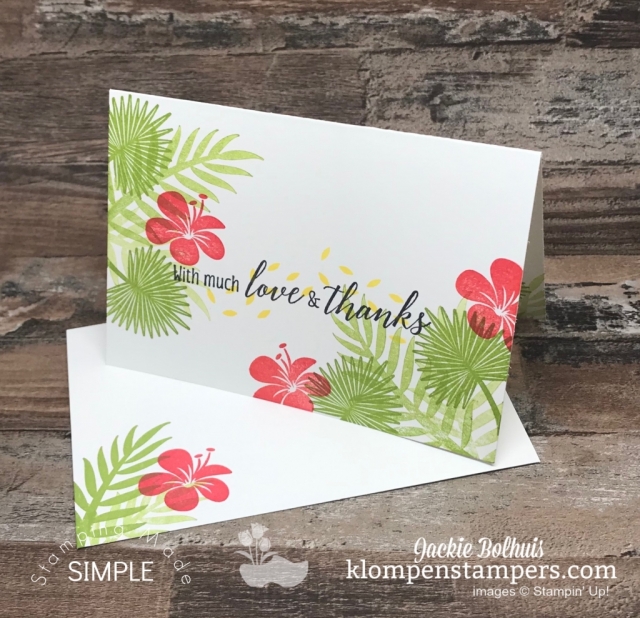 Stampin-Up-Tropical-Chic-Cards-in-Bright-Red-Flowers-with-Green-Leaves-by-Klompen-Stampers Stampin-Up-Tropical-Chic-Cards-in-Bright-Red-Flowers-with-Green-Leaves-by-Klompen-Stampers