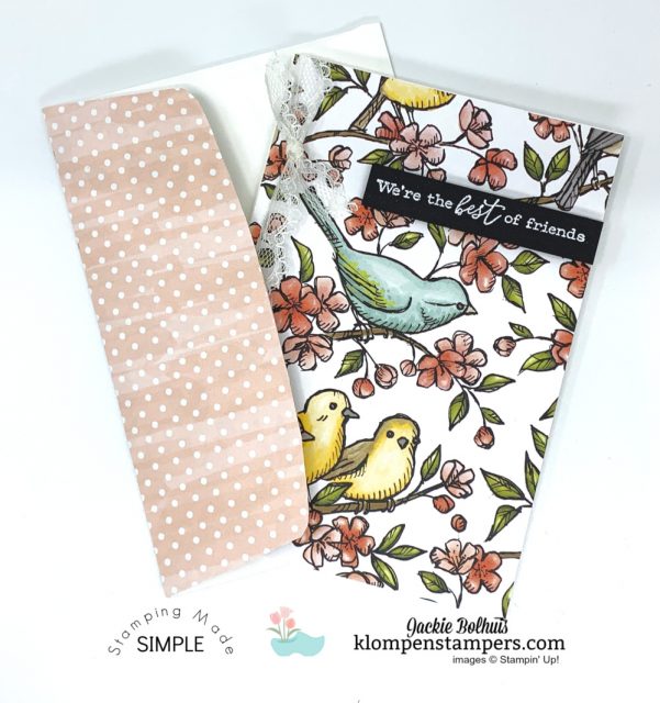 Handmade-Notecards-Made-With-Stampin-Up-Bird-Ballad-Designer-Paper Handmade-Notecards-Made-With-Stampin-Up-Bird-Ballad-Designer-Paper