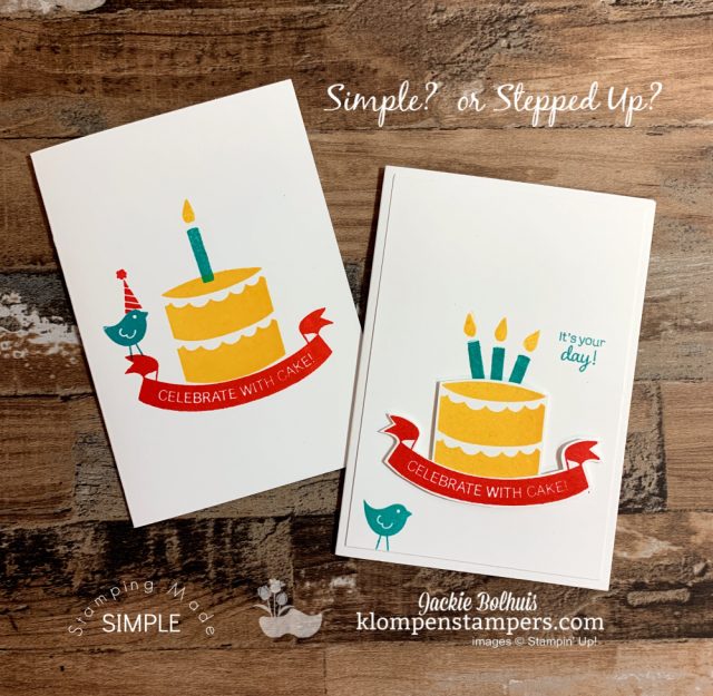 Birthday-Card-Ideas-with-Celebrate-With-Cake-Stamp-Set