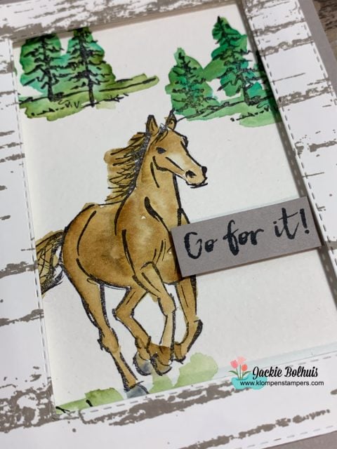 Watercolor-Method-on-Handmade-Card-Stamped-with-a-Horse-and-Trees