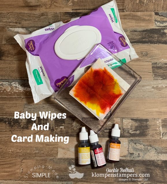 Baby-wipe-as-ink-pad-card-making-technique