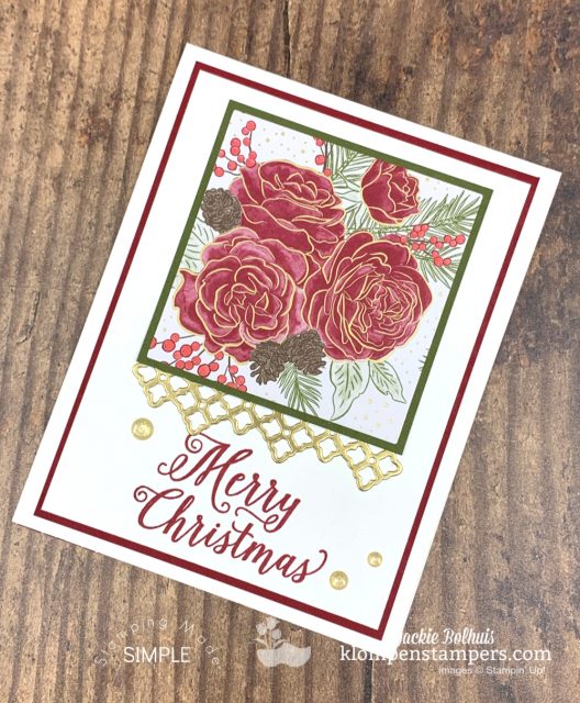 Elegant-homemade-christmas-cards-with-roses